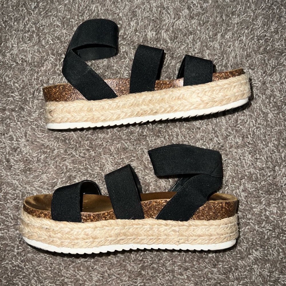Black Steve Madden Sandals